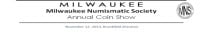 Milwaukee Numismatic Society Coin Show 2026 Brookfield 2026
