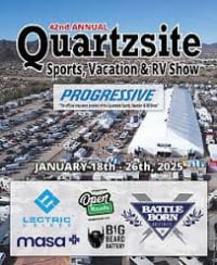 The Quartzsite Sports, Vacation & RV Show Quartzsite 2027