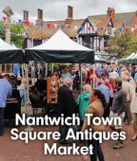 Nantwich Town Square Antiques Market Nantwich 2026