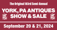 The Original Semi- Annual York ,PA Antiques Show and Sale York 2026