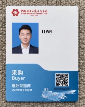 Canton Fair Badge